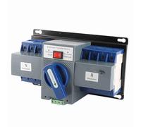 YWBL-WH Commutateur de Transfert Automatique Double Alimentation 63A 4P, Mini Commutateur de Transfert, Fusible de Protection du Contrôleur AC 50KA, Conversion Manuelle et Automatique
