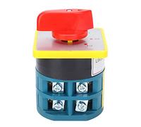 YWBL-WH Commutateur de Transfert Universel, Matériau PC, Pièces en Cuivre épaissi, Bonnes Performances d'isolation, Idéal pour les Applications de Contrôle de Moteur et de Test d'équipement