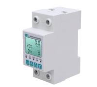 YWBL-WH Compteur D'énergie Intelligent WiFi, Moniteur de Puissance Multifonctionnel avec Grand écran LCD, Fonction de Minuterie de Commande Vocale à Distance, pour Appareils Ménagers 80