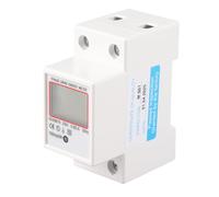 YWBL-WH Compteur d'énergie monophasé, Testeur de Tension à Affichage Numérique pour Usage Domestique, Mesure les KWh et le Courant avec une capacité Maximale de 80 A