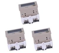 YWBL-WH Compteur électrique Numérique H7EC, 3 Pièces, Affichage LCD à 8 Chiffres, Totalisateur 0-99999999