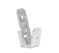 YWBL-WH Connecteurs à Pelle, Bornes à Sertir, Connecteurs électriques, Séparateur de Prise Inversée pour L'électronique de Motomarine, 50 Pièces (SILVER)