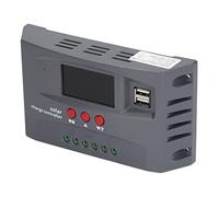 YWBL-WH Contrôleur de Charge Solaire 12V 24 V 10A avec écran LCD Couleur, Gestion Complète de la Charge, pour une Précise de la Production d'électricité, pour les Utilisateurs de Systèmes de
