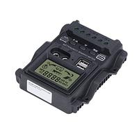 YWBL-WH Contrôleur de Charge USB Double, 20A PWM 12V/24V avec écran LCD | Chipset de qualité industrielle, requête de puissance accumulée, Port 2,5a Compatible avec , récupération de surintensité,