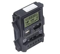 YWBL-WH Contrôleur de Charge USB Double, 20A PWM 12V/24V avec écran LCD | Chipset de qualité industrielle, requête de puissance accumulée, Port 2,5a Compatible avec , récupération de surintensité,