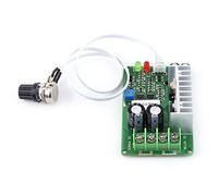 YWBL-WH Contrôleur de Moteur, Contrôleur de Vitesse PWM DC 12V24V36V, Protecteur de Surcharge de Potentiomètre de Régulateur avec Bouton de Régulation de Vitesse,