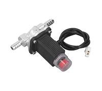 YWBL-WH Contrôleur de Vanne 12 V DC Interrupteur de Commande Automatique de Vanne de Gaz d'eau ABS Actionneur de à Bille en Alliage d'aluminium Haute sensibilité Précision pour Systèmes 'alarme de
