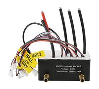 YWBL-WH Contrôleur de Vitesse électrique, ESC Refroidi à l'eau en Aluminium 14 à 84 V avec Processeur 168 MHz, Crête Continue 100 A 120 A, Freinage Régénératif, pour Contrôle de Moteur de Scooter