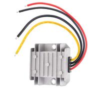 YWBL-WH Convertisseur de Puissance DC 24 V à 12 V, Alliage d'aluminium, Module d'alimentation à Découpage 10 A pour Voitures et Télécommunications