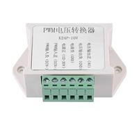 YWBL-WH Convertisseur de Signal PWM, Adaptateur de Tension Analogique Numérique de Niveau 24 V pour Carte de Commande PLC, Convertit 0-100% PWM en Sortie 0-10 V, Compatible avec Une Seule Puce,