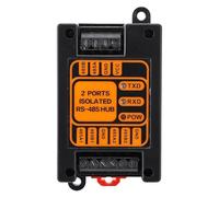 YWBL-WH Convertisseur Hub Industriel isolé 1 Entrée 2 Sorties avec Isolation Photoélectrique, Protection 2500V, 2 Ports