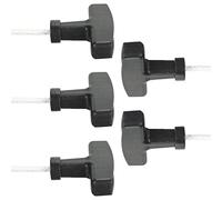 YWBL-WH Cordon de Traction pour Tondeuse à Gazon 5 Pièces Corde de Démarrage en Polyester avec Poignée en Plastique 125 Cm Démarreur à Tirer Blanc pour Générateur à de Tondeuse à Gazon 168F