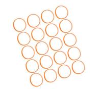 YWBL-WH Courroie d'entraînement en Néoprène, Bonne ténacité, Résistante aux Hautes Températures, Lame de Protection Résistante aux Flammes, 20 Pièces pour