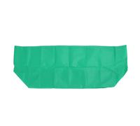 YWBL-WH Couvercle D'antigel Végétal Tissu Non tissé Respirant avec Cordon 3 Pack, Couvercle de Jardinière Extérieur pour Boîtes à Fleurs Rectangulaires, épreuve du Vent et épreuve de l'eau (Green)