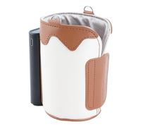 YWBL-WH Couvercle de Maintien de la Chaleur du Lait, Matériau PU, Contrôle de la Température à 21 Vitesses, Batterie 6400 MAh, pour Utilisation en Extérieur par les Mamans (Grande taille)