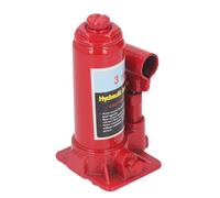 YWBL-WH Cric Hydraulique 3 Tonnes, Cric-Bouteille soudé Robuste pour Voiture et Camion, Construction en Acier avec Poignée de Pompe, Plage de Levage de 160 Mm à 310 Mm pour Un Usage Résidentiel et