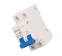 YWBL-WH Disjoncteur DC 1000 V Mini Disjoncteur sur Rail DIN 32 A 4000 A Capacité de Coupure PC Argent 4 Pôles Interrupteur de Protection pour Véhicule Moto électrique Solaire PV (32A)
