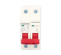 YWBL-WH Disjoncteur Miniature DC 2P, Isolateur de Système PV Solaire, Montage sur Rail DIN 1000V 40A pour Panneaux Solaires et Véhicules électriques