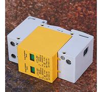 YWBL-WH Dispositif de Protection 2P Module Jaune LT120 420 V 10 KA 20 KA Parasurtenseur Magnétique à Montage sur Rail de Soufflage avec Conception Enfichable pour Panneaux de Distribution électrique