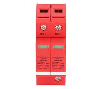 YWBL-WH Dispositif de Protection Contre Les Surtensions, Dispositif de Protection Contre Les Surtensions PC DC 1000 V 80KA 2P, Réponse 25 NS, Protecteur de Rail DIN IP20 pour Boîte de Distribution,