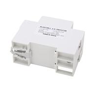 YWBL-WH Dispositif de Protection contre les Surtensions et les Sous-tensions, Relais de Tension Numérique PC Ignifuge 63A 240V à 300V, Protection Réglable pour Panneaux électriques d'atelier à