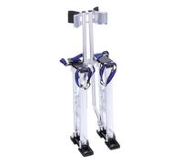 YWBL-WH Échasses pour Cloisons Sèches, échasses de Travail Réglables en Aluminium de 24 à 40 Pouces avec Semelle en Caoutchouc, pour la Peinture des Murs Extérieurs, les Opérations de