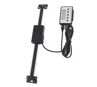 YWBL-WH Échelle Linéaire à Lecture Numérique 0-200 Mm Écran LCD Portable de Haute Précision pour Fraiseuses Tours Kit DRO Alliage d'aluminium Noir