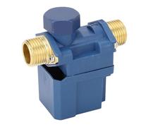 YWBL-WH Électrovanne DC 12 V G1 2 Filetage Mâle avec Filtre Amovible, Conception Anti-Reflux pour Distributeur d'eau, Machine à Laver, Lave-Vaisselle, Applications Basse Pression