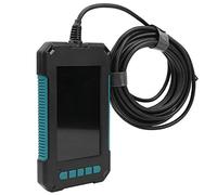 YWBL-WH Endoscope à Double Objectif, 1080p de Forage Industriel avec Affichage à Double Vue à L'écran divisé, Appareil Photo de Caméra de 8 Mm pour Inspection des Tuyaux, Nettoyage des (10m)