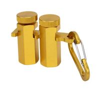 YWBL-WH Ensemble de Jauges D'escalier Hautes, 4 Pièces, Jauges D'escalier pour équerre D'encadrement avec Support et Mousqueton, Boutons de Jauge Dorés en Alliage D'aluminium, Outil