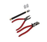 YWBL-WH Ensemble de Stylos -Verre, Acier et Caoutchouc, Kit d'outils de de Verre 7 Pièces pour Artisans de Mosaïque et Amateurs d'artisanat, Idéal pour Divers Projets de Bricolage