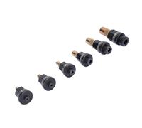 YWBL-WH Ensemble D'outils de Noix de Rivet 6PCS, M3 M4 M5 M6 M6 M8 M10 Acier du Carbon, Tête de Pistolets à écrou à Rivet à Main, Installation Rapide avec clé, pour L'industrie,