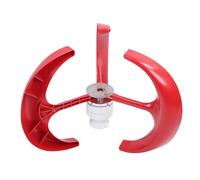 YWBL-WH Éolienne à Axe Vertical 300 W, Vitesse du Vent de 45 M/s avec Conception à Double Roulement, pour Lampadaires à Usage Domestique, Prévention des Flammes de Forêt