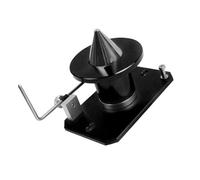 YWBL-WH Équilibreur à Lame de Tondeuse à Gazon Améliorée, Balancer à la Lame de Mur Magnétique Magnétique Professionnel, Alignez Efficacement Les Lames avec Le Trou Central (Black)