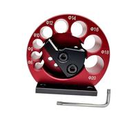 YWBL-WH Fabricants de Chevilles à 8 Trous Jig Cutter de Poteau Rond Efficace pour la Formation Exacte du Bois Matériau en Alliage en Aluminium à Longue Durée pour le Commerce et la Menuiserie