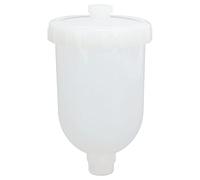 YWBL-WH Gobelet de Peinture d'alimentation, Gobelet Supérieur pour Pistolets de Pulvérisation de 300 ML avec Connecteur à Filetage Femelle de 15 Mm, Récipient de Remplacement en