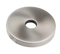 YWBL-WH Grande Bride de Bras de Douche, Bride de Bras en Acier 304 avec Joint en Caoutchouc pour Tuyau Standard de 1/2", Installation Facile, Couverture contre les Dommages Muraux de Salle de Bain,