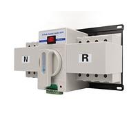 YWBL-WH Inverseur de Disjoncteur, Commutateur de Transfert Automatique PC 63A 4P 400V AC, Commutation Automatique Manuelle à Double Alimentation, Conception Compacte pour les Maisons, les