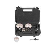 YWBL-WH Kit de 9 Forets de Scie Cloche pour Carrelage, Carbure cémenté, Ensemble de Coupe Durable pour le Perçage du Verre, de la Céramique et de la Pierre avec compatibilité avec Perceuse électrique