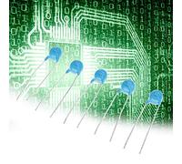 YWBL-WH Kit de Condensateurs en Céramique 25 Pièces Condensateurs Haute Tension 220PF 15000V 6,6 Mm avec capacité Stable, Petite Taille, Haute fiabilité, pour la Résistance à la Température et à