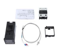 YWBL-WH Kit de Contrôleur de Température, Technologie PID Professionnelle, Sonde de Type K Haute sensibilité pour Usage Industriel 0-752F