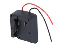 YWBL-WH Kit de Convertisseur d'adaptateur de Batterie pour Batterie au Lithium 18V, Matériau PC ABS, Conception à Double Sortie pour Outils électriques