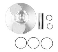 YWBL-WH Kit De Piston De Pièces De Moteur, Piston 186Fa + Segment De Piston + Goupille + Circlip Complet pour Moteur Refroidi par Air 186Fa, Dynamo,Dynamo