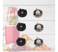 YWBL-WH Kit de Remplacement d'engrenage de Base de Mélangeur, Accessoires en Plastique et en Métal Durables, 6 Engrenages de Remplacement pour un Mélange Fluide, Compatible avec Divers Modèles de