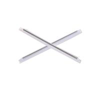 YWBL-WH Kit de Tuyau à Boire avec des épisses de Fibres à 100 Pcs pour L'épissage de Fibres Optiques, Augmentez la Résistance Mécanique, Adaptée aux Produits de Communication (Gris clair)