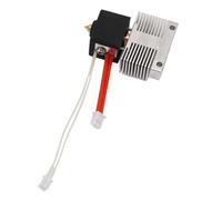YWBL-WH Kit d'extrudeuse Hot End, Imprimante 3D Pré-assemblée Hotend avec Buse en Laiton de 0,4 Mm, Bloc Chauffant 300 ℃ 24 V 50 W pour Plus Rapide 4 et Pro