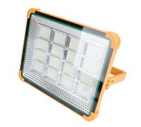 YWBL-WH Lampe de Travail Solaire Portable 300 W, 25 000 Lm, Rechargeable avec Batterie 10 000 MAh, 4 Modes pour les Travaux D'urgence en Camping en Plein Air