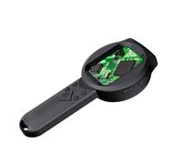 YWBL-WH Loupe Numérique Portative Écran IPS de 2,8 Pouces Loupe 1000X avec Lumière LED Loupe électronique Portable pour la Lecture, L'inspection et la Réparation