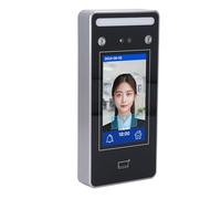 YWBL-WH Machine de Présence Faciale, Horloge Biométrique avec Reconnaissance Faciale Dynamique et Contrôle d'accès par Carte pour Les Bureaux, Les Usines et Les écoles