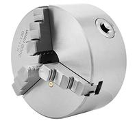 YWBL-WH Mandrin de Tour à Centrage Automatique de 130 Mm, Conception Compacte à 3 Mâchoires pour un Tournage de Précision, Corps en Fer, Mâchoires en Acier de 5,1 Pouces de Diamètre